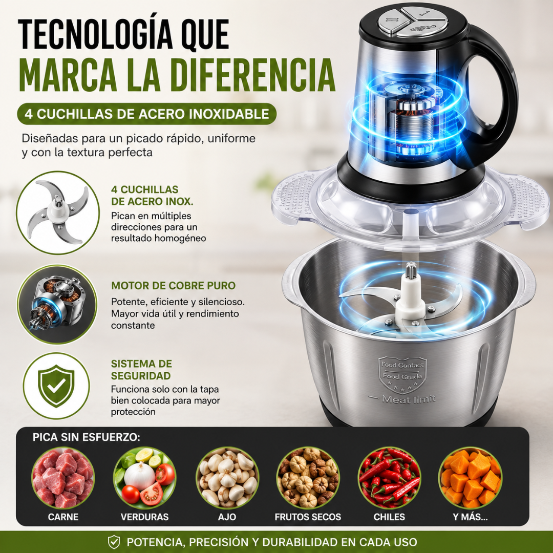 ChopMaster™ – Picador Multifuncional
